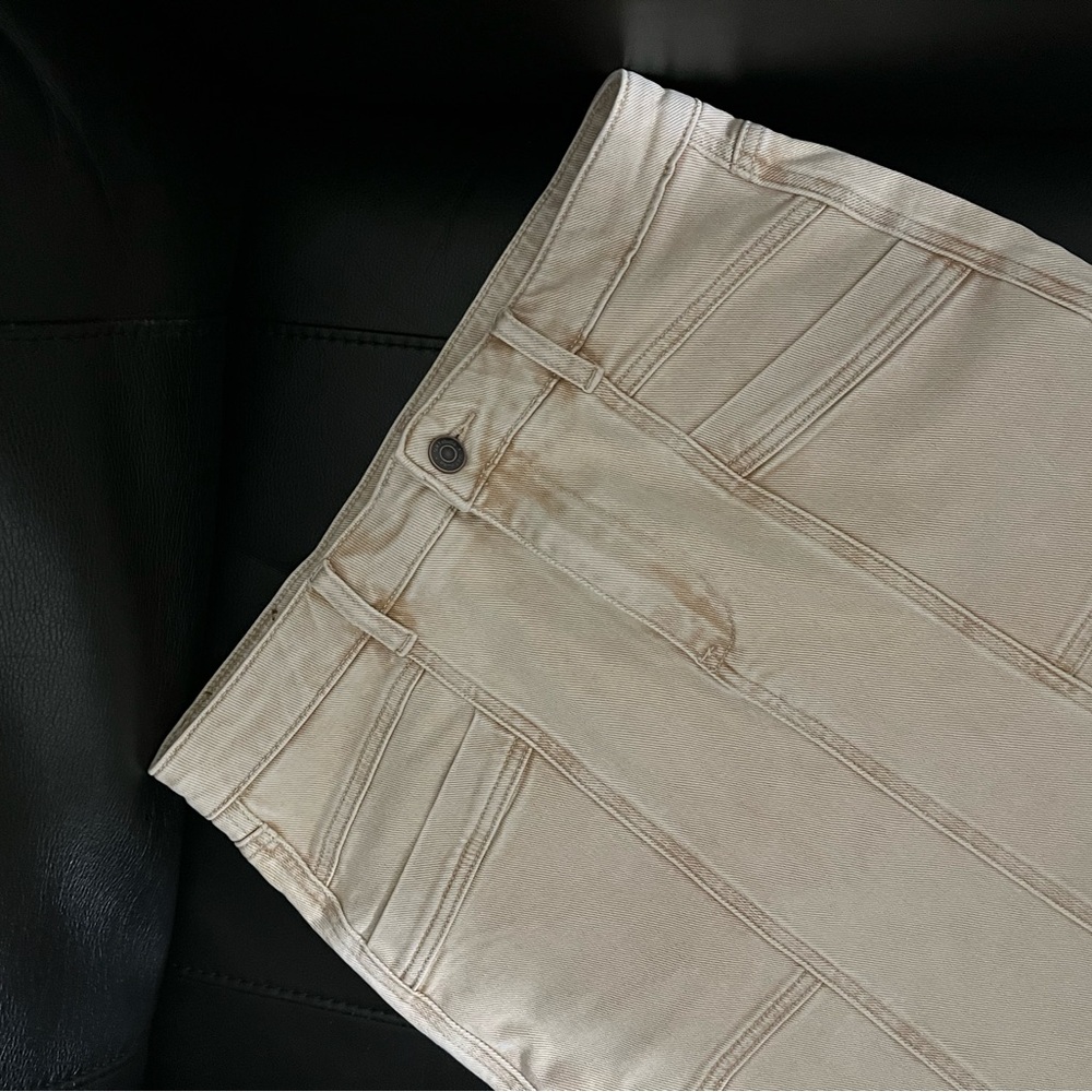 Beige Women's Skirt | MKT studio Jollenston Vintage Twill Skirt | Size 40 - Picture 6 of 8